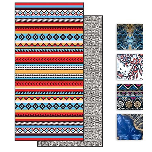 DARCHEN Microfiber Beach Towel – Oversized Quick Dry Sand-Free Travel Towel