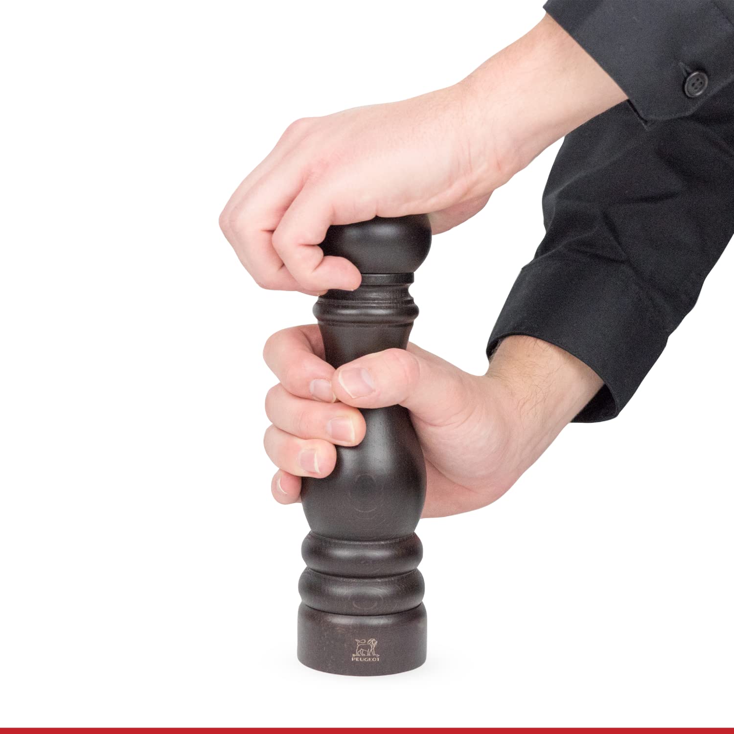 Peugeot Paris 22cm Salt Mill – Chocolate Wood Grinder Made in France