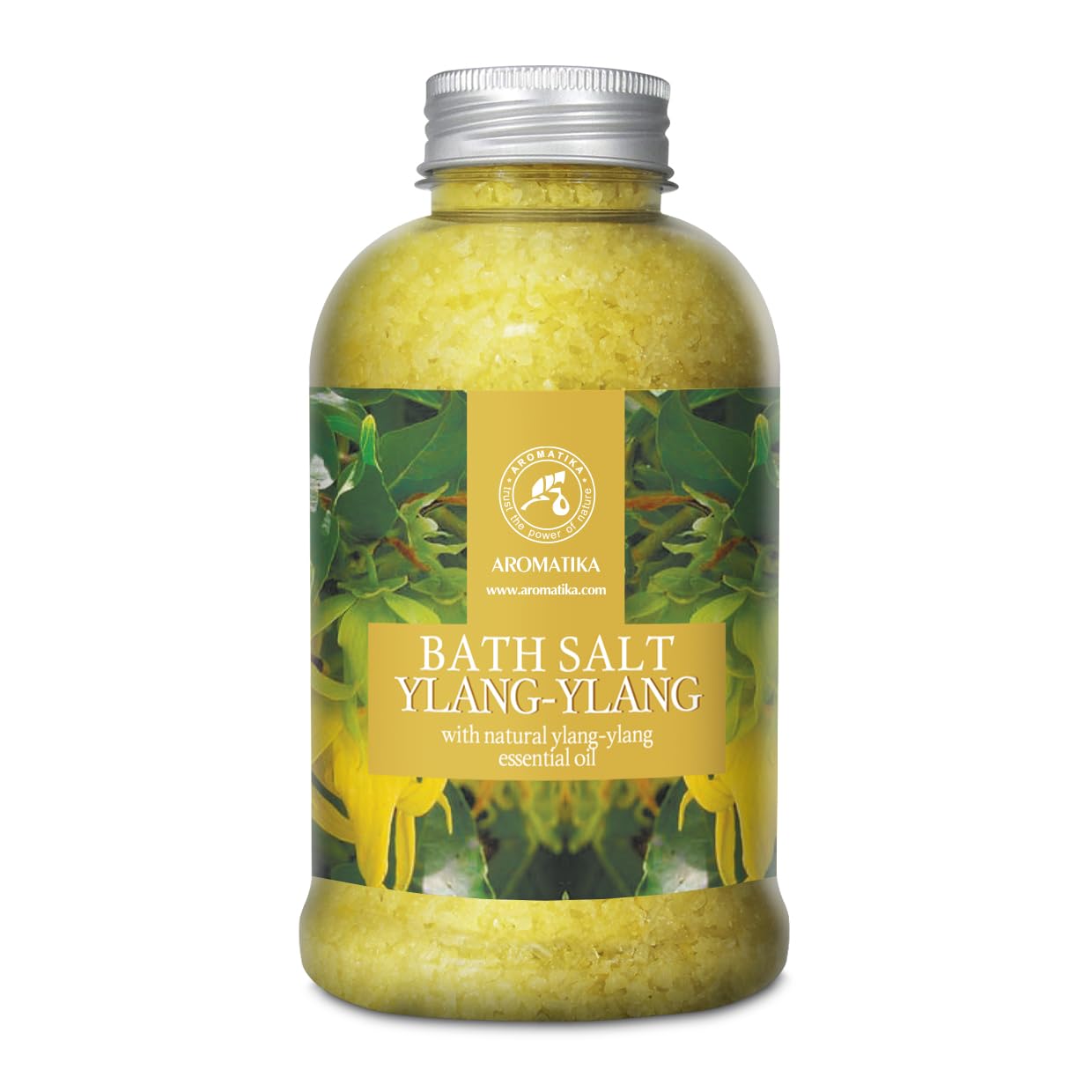 Ylang Ylang Bath Salt – Natural Sea Salt for Relaxation, 600g