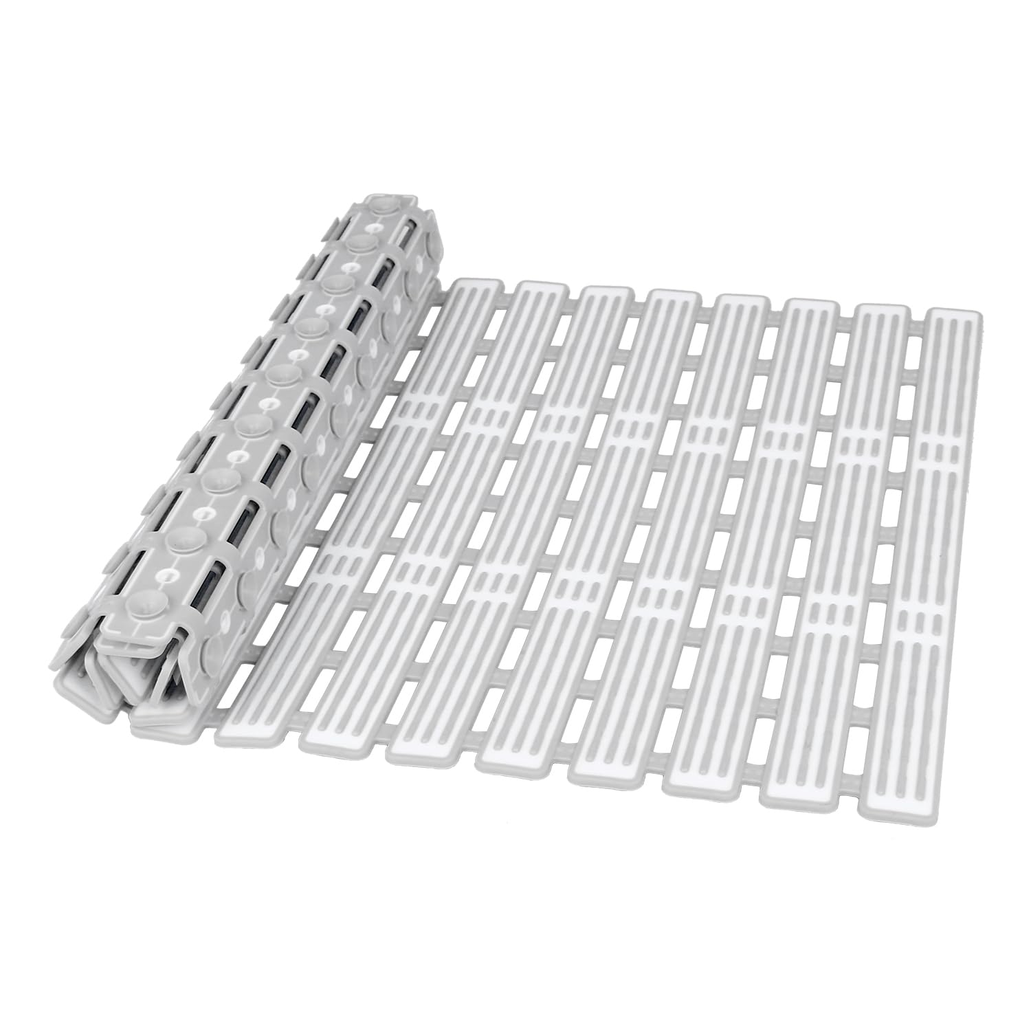 YOKUPOTAC Non Slip Shower Mat – 90x40cm Extra Long Anti Mould Bath Mat