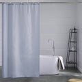 Furlinic Blue Grey Waterproof Polyester Shower Curtain – 120x200cm