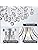 Bestier Modern Silver Crystal Semi-Flush Mount Chandelier – 34cm