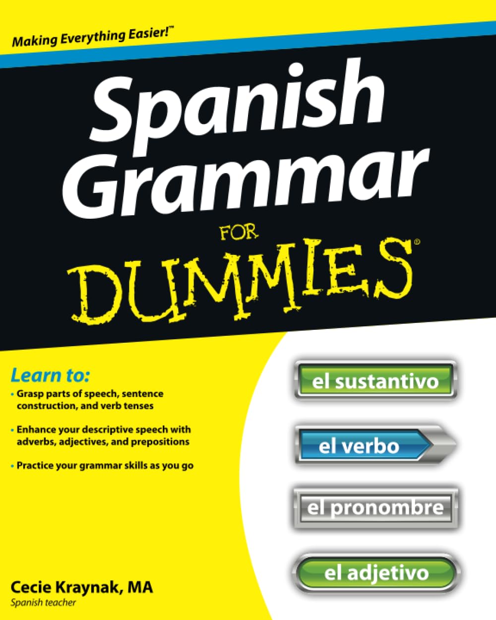 Spanish Grammar For Dummies – Comprehensive Language Learning Guide