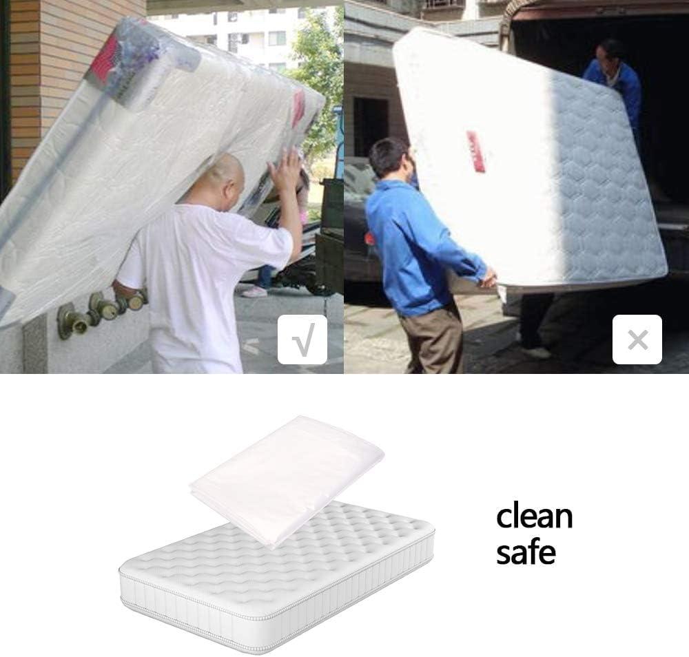 Just Accessories Premium Mattress Storage Bag – Robust Protection for Moving & Storing – Shields Against Dust, Stains, and Pests Double - image 2