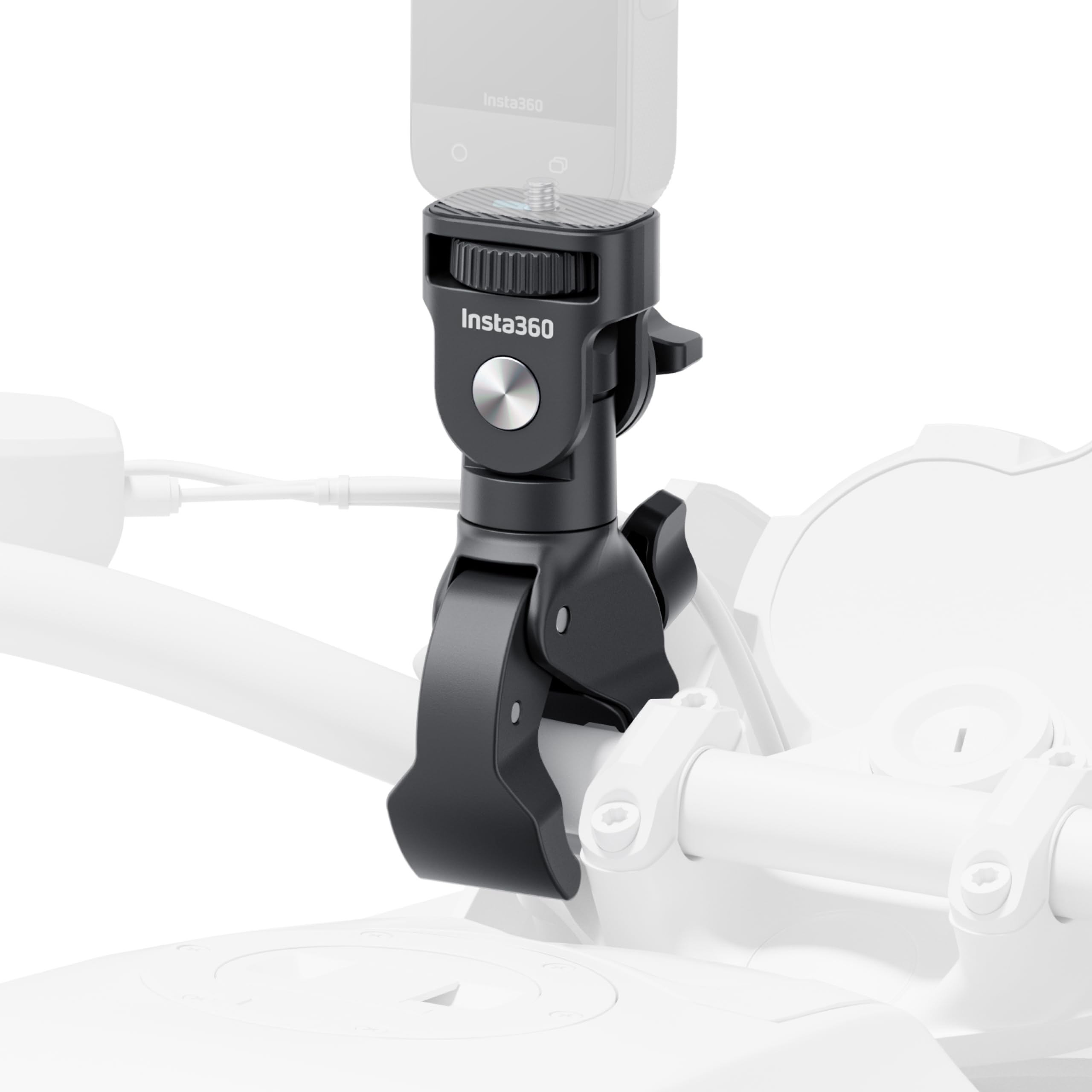 Insta360 Heavy Duty Clamp Mount – Sturdy Action Camera Accessory