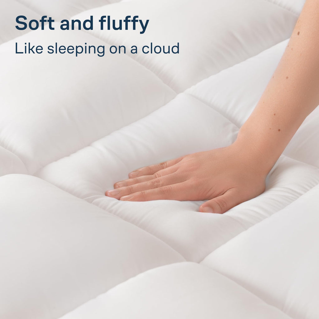 Niagara Cotton Small Double Mattress Topper – 2.5cm Breathable Pillow Top