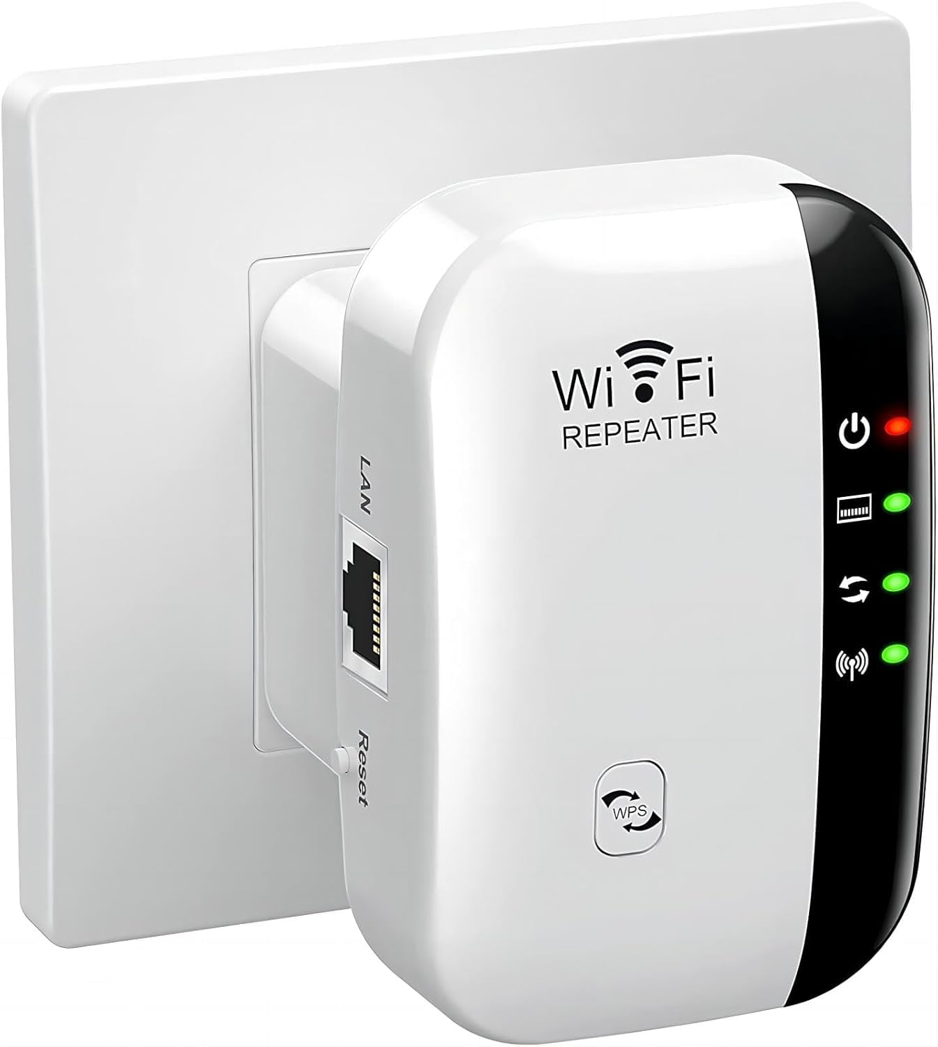 WiFi Extender – 4950 Sq.ft Range Booster with Ethernet Port