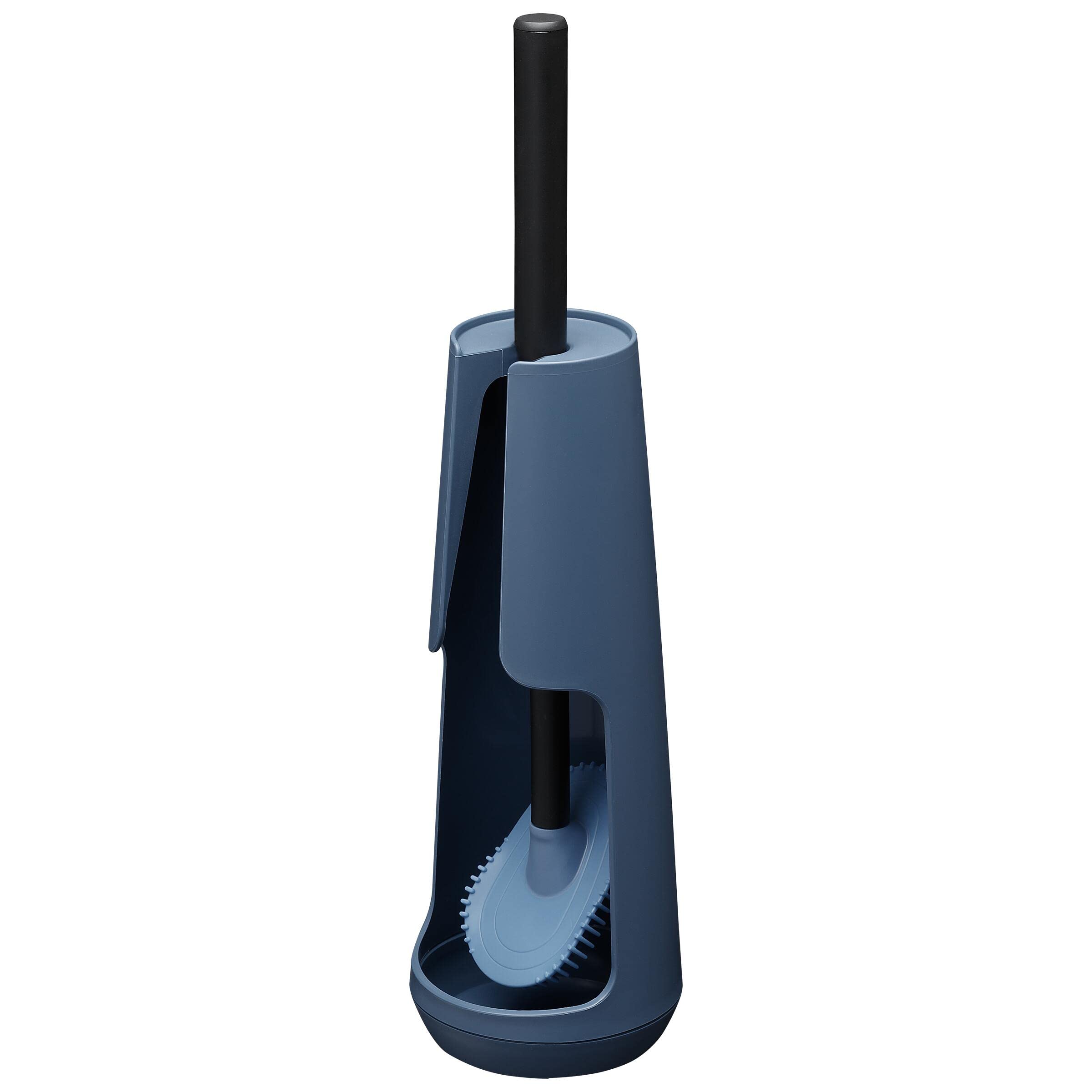 Tiger Tess Freestanding Toilet Brush Holder | Flexible Swoop Brush