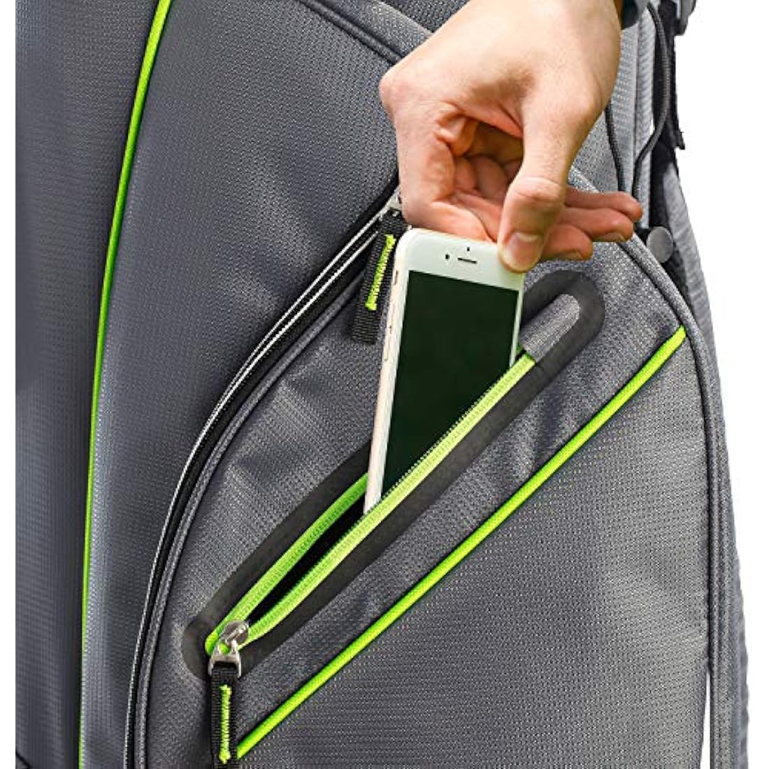 Izzo Ultra Lite Cart Golf Bag – 14-Way Divider & 6 Storage Pockets