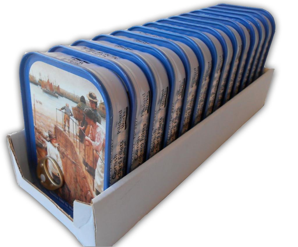 Jolof Store Cornish Sardine Fillets in Olive Oil - 14 x 100g Tins