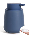 Bosilunlife 12oz Ceramic Hand Soap Dispenser | Matte Beige Refillable Pump