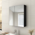 EMKE Aluminum Bathroom Mirror Cabinet – Double Door Wall Mounted Storage