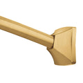 Moen 72 in. Adjustable Curved Shower Rod | Polished Nickel Finish