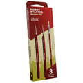 The Army Painter Hobby Starter Brush Set – 3 Miniature Paint Brushes