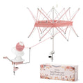 INMAKER Yarn Winder and Swift Combo | Pink ABS Plastic Crochet Tool