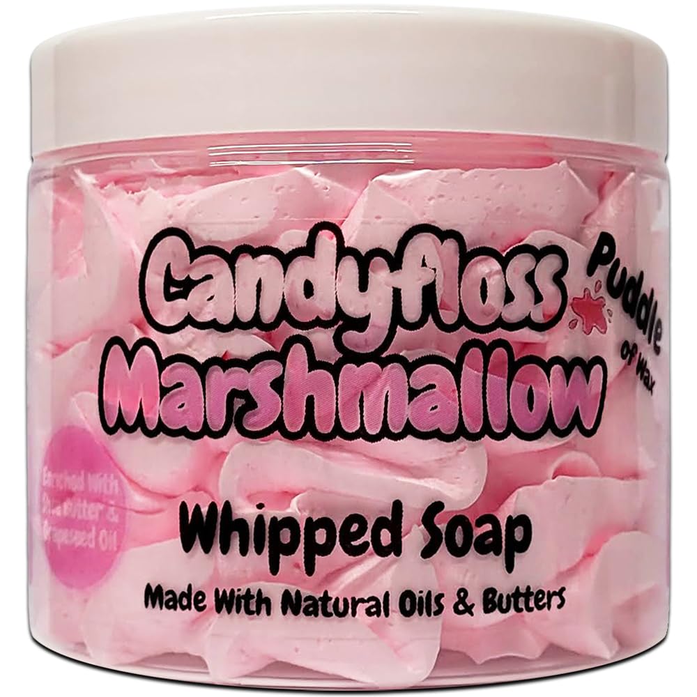 Candyfloss Marshmallow Whipped Soap Body Wash - 150g
