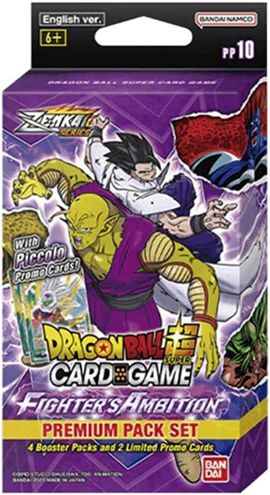 Dragon Ball Super TCG: Fighter’s Ambition Premium Pack Set (PP10)