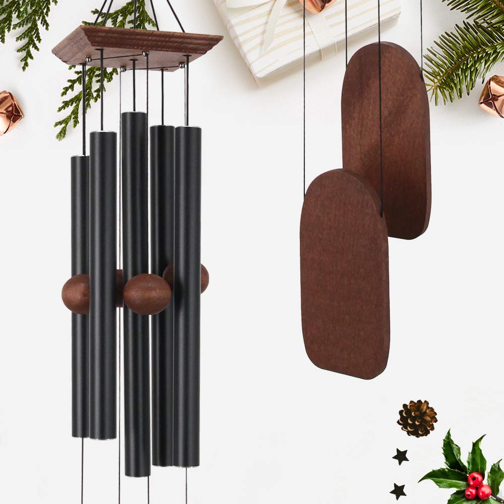 Astarin 36 Inch Wind Chimes Outdoor Deep Tone – Aluminum Memorial Chime