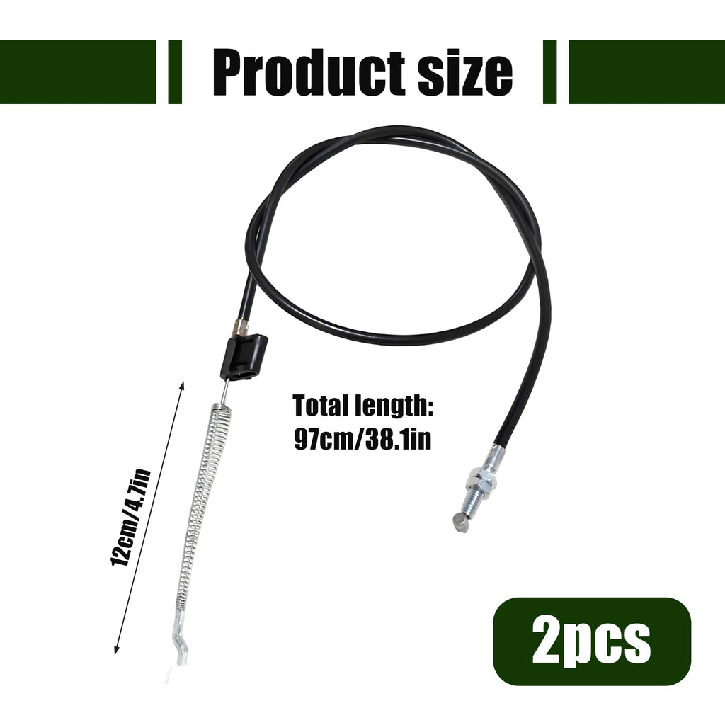 Manyugo 2PCS Recliner Chair Cable Replacement, Black - image 2