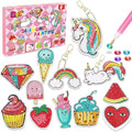 Jolof Store DIY Diamond Painting Keychain Kit - Mosaic Arts and Crafts for Girls