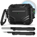 MOBOSI AirPods Pro 3 Case – Shockproof MagSafe Cover with Cleaner Kit
