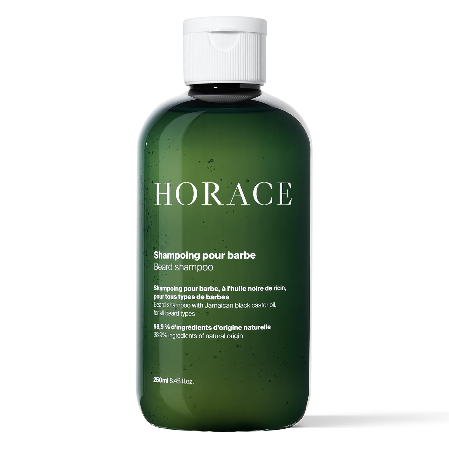 Horace Beard Shampoo – Sulphate-Free Wash with Castor Oil, 250ml