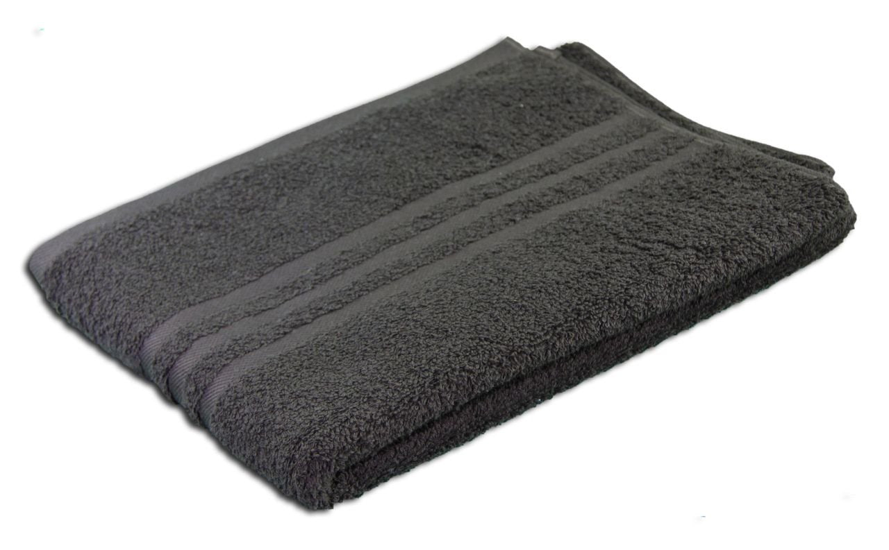 Gözze Sylt Hand Towel Set of 2 – 100% Cotton 440g/m² – Chocolate