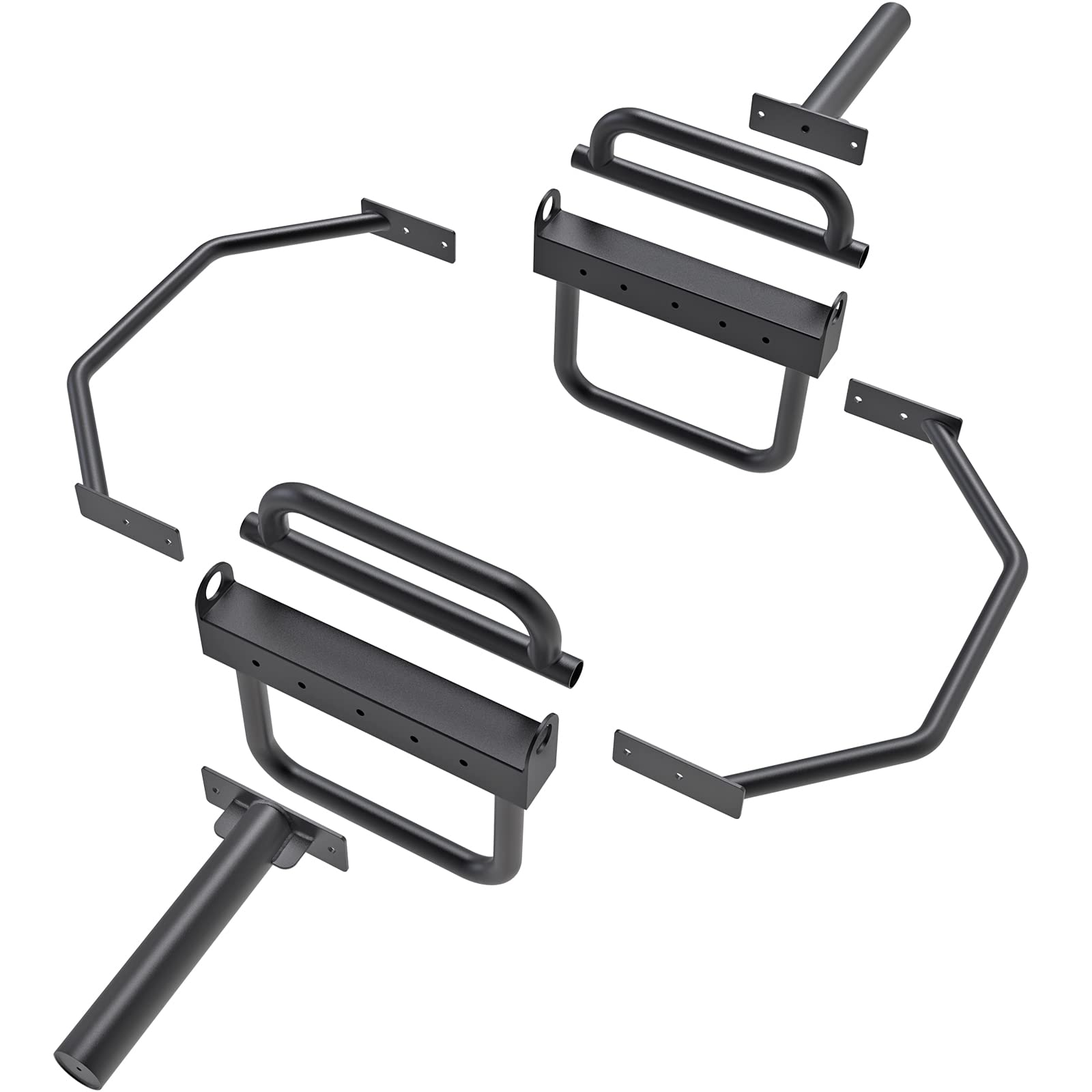 Kipika Olympic Hex Trap Bar – Folding Handles & Stand, 1000lb Capacity