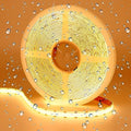 GOMING 24V Double Row COB LED Strip Light - 3000K Warm White IP65 32.8ft