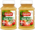 Gefen Unsweetened Apple Sauce – Natural No Added Sugar, 1.3kg (2 Pack)