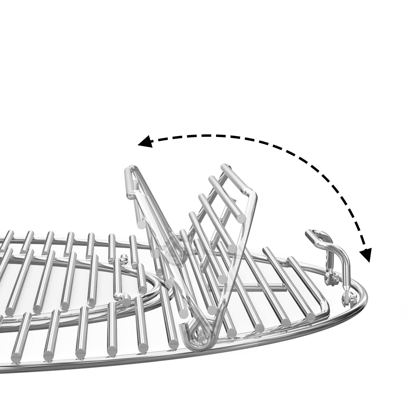 Onlyfire 21.5" Stainless Steel Cooking Grate for Weber 22.5" Kettle Grill