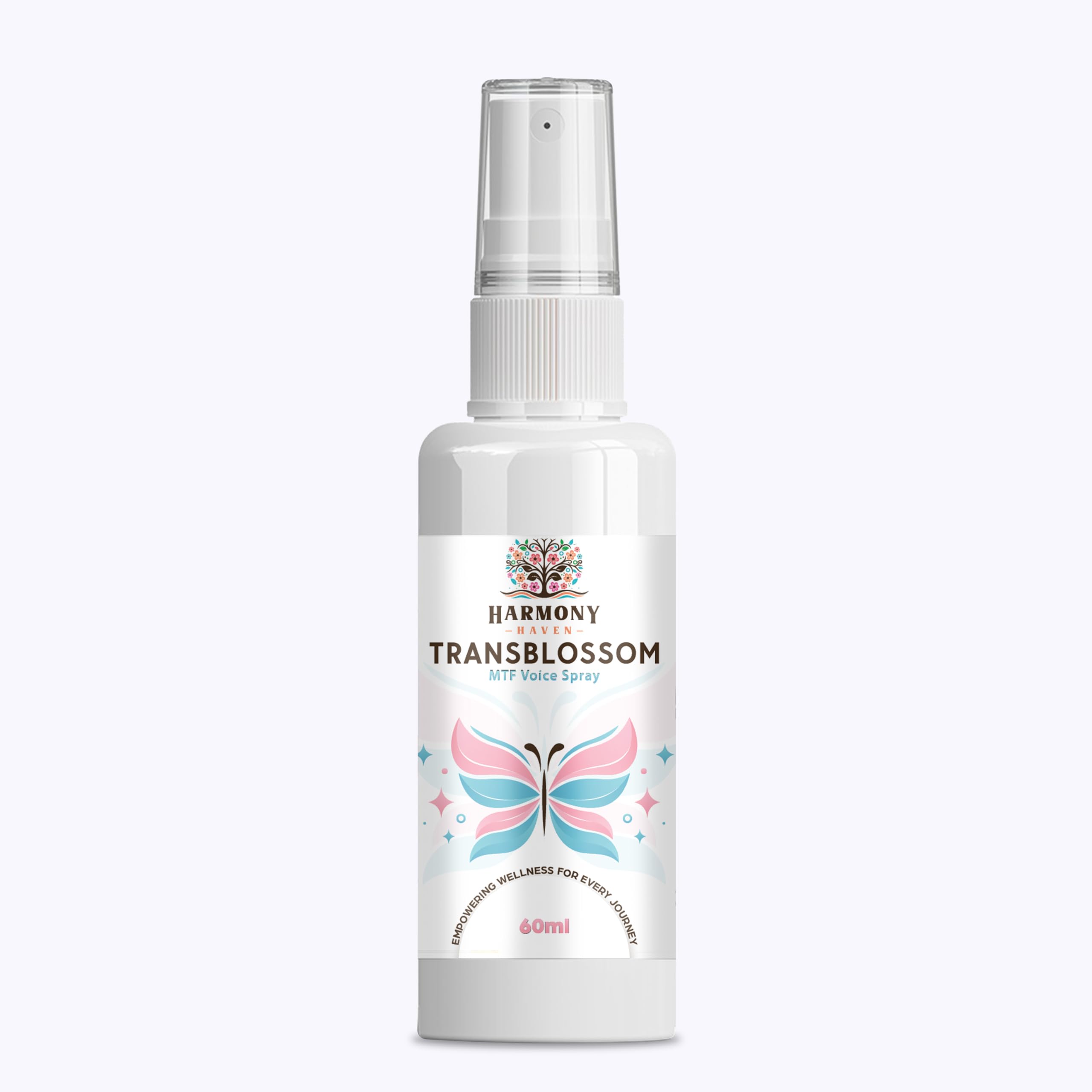 TransBlossom MTF Voice Feminizer Spray – 60ml Gender Transformation