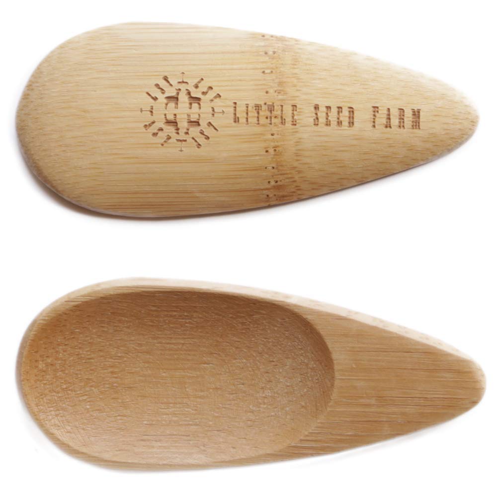 Little Seed Farm Bamboo Deodorant Cream Applicator Scoops – 2 Pack