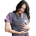 Sleepy Wrap Baby Carrier – Breathable Newborn to Toddler Wrap, Grey