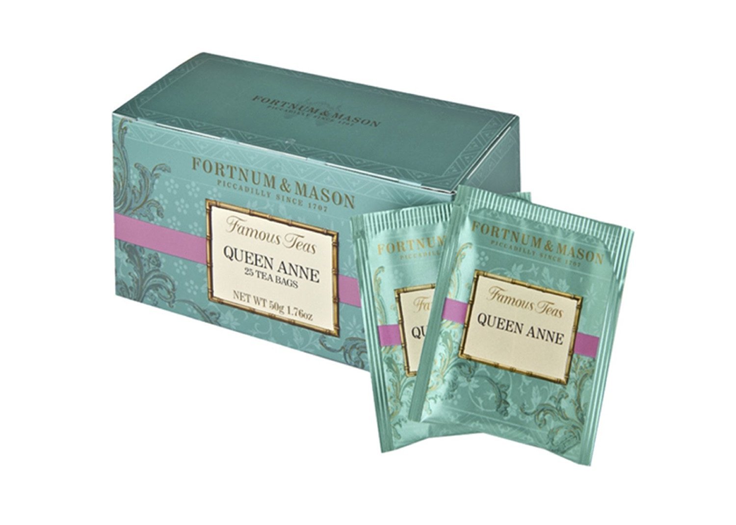Fortnum & Mason Queen Anne Blend Black Tea - 25 Caffeinated Tea Bags