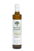 Nature Blessed Greek Organic Extra Virgin Olive Oil - 500ml Glass Bottle