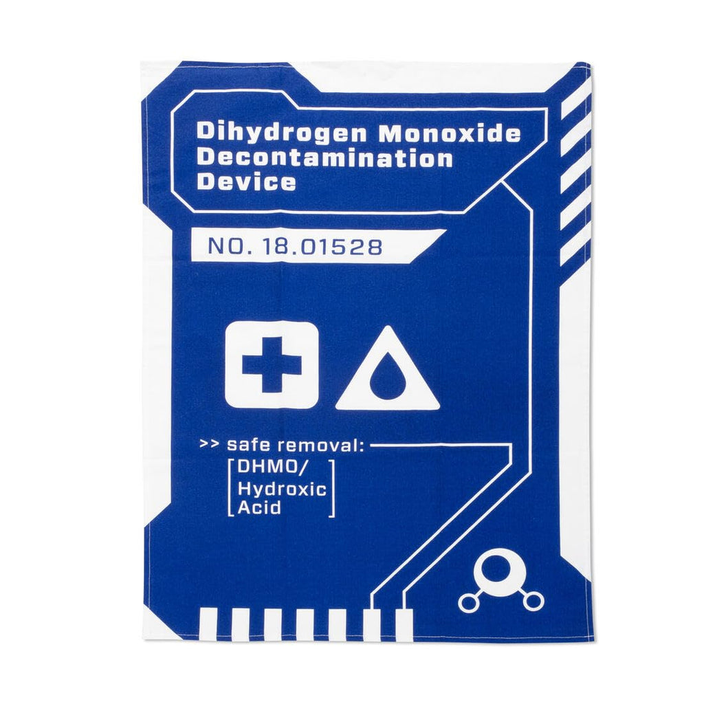 Dihydrogen Monoxide Kitchen Towel – Cotton Dish Cloth for Chemistry Fans - image 1
