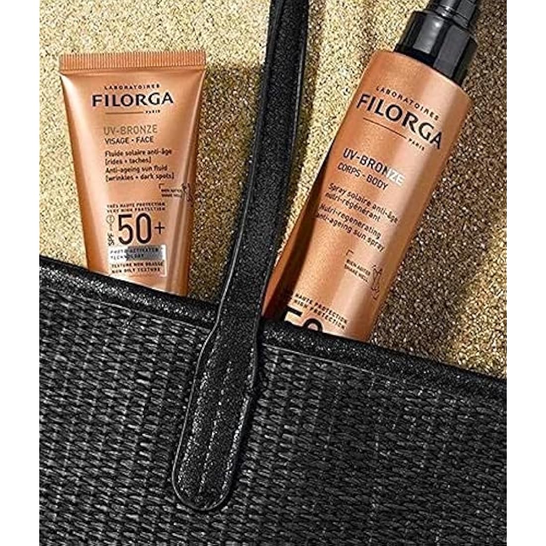 SPF50+ UV Bronze Face Sunscreen – Anti-Aging Lotion by
