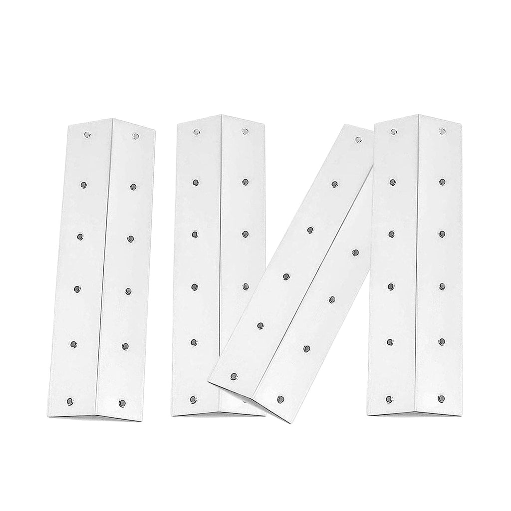 GriHero BBQ Heat Plates - Stainless Steel Flame Tamers for Outback, 4 Pack