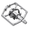 GEWAGE Dual Function MTB Pedals | CNC Aluminum SPD & Flat 9/16" Bike Pedals