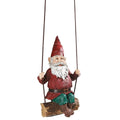 Design Toscano Sammy the Swinging Garden Gnome Outdoor Statue – 38cm