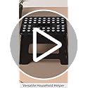 Armo Folding Step Stool with Handle - Heavy Duty 150KG Compact Ladder