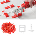400pc Tile Leveling System Kit - 1.5mm Spacers & Pliers