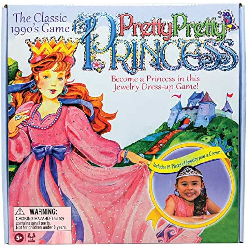 Pretty Pretty Princess Jewelry Dress-Up Game by Winning Moves Games
