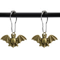 ZILucky Bat Shower Curtain Hooks – Rustproof Stainless Steel, Set of 12