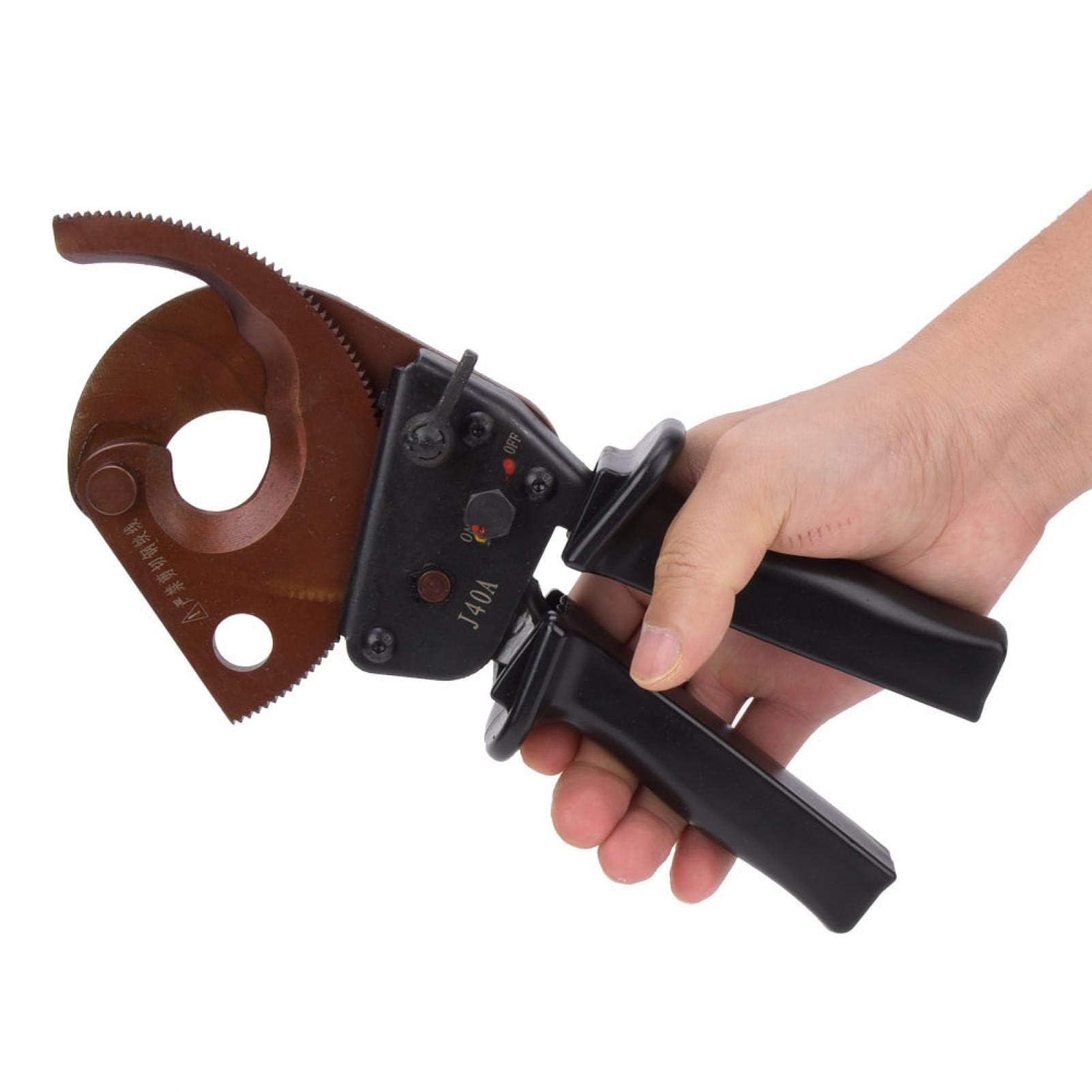Ratchet Cable Cutter – 300mm Manganese Steel Wire Shears