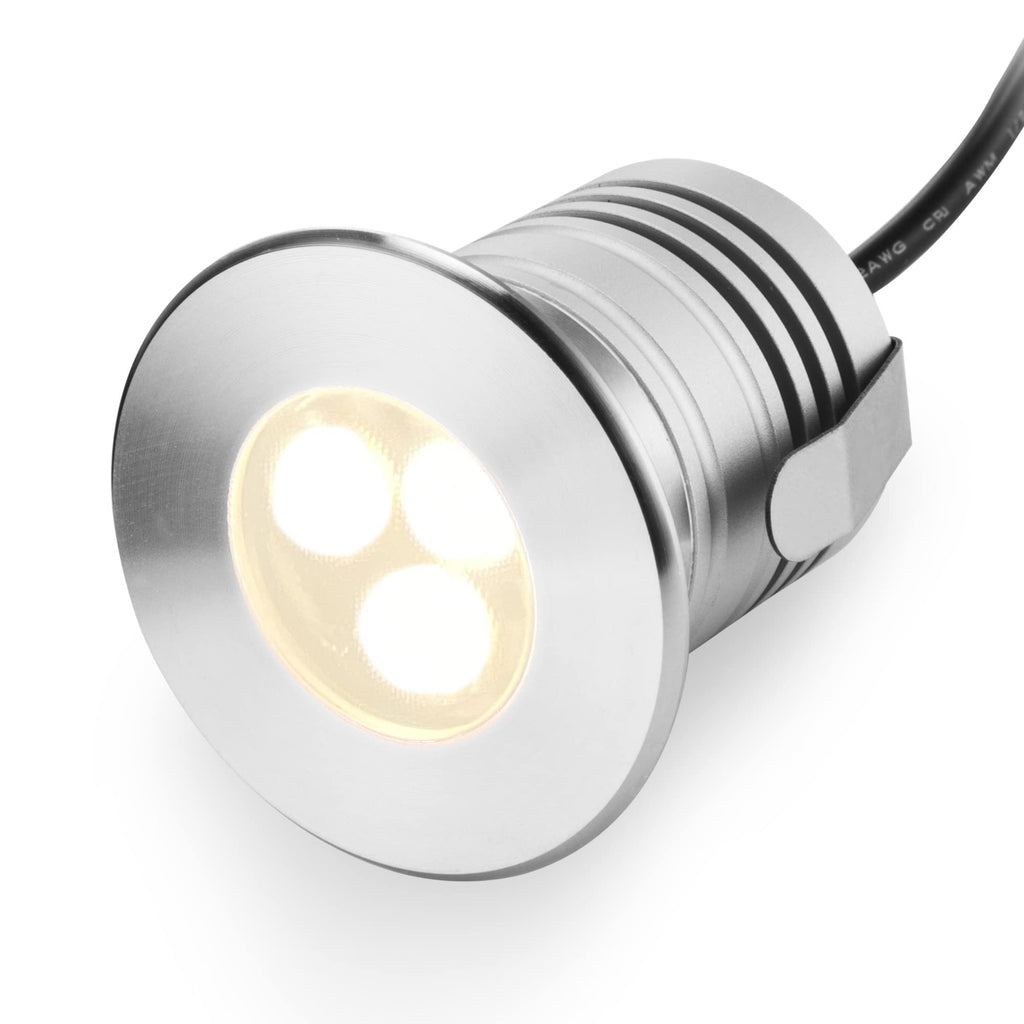 CNBRIGHTER LED Underwater Pool Lights | 3W IP68 Waterproof Stainless Steel