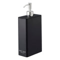 Yamazaki Home Shampoo Dispenser – Modern Stainless Steel Shower Pump, Black