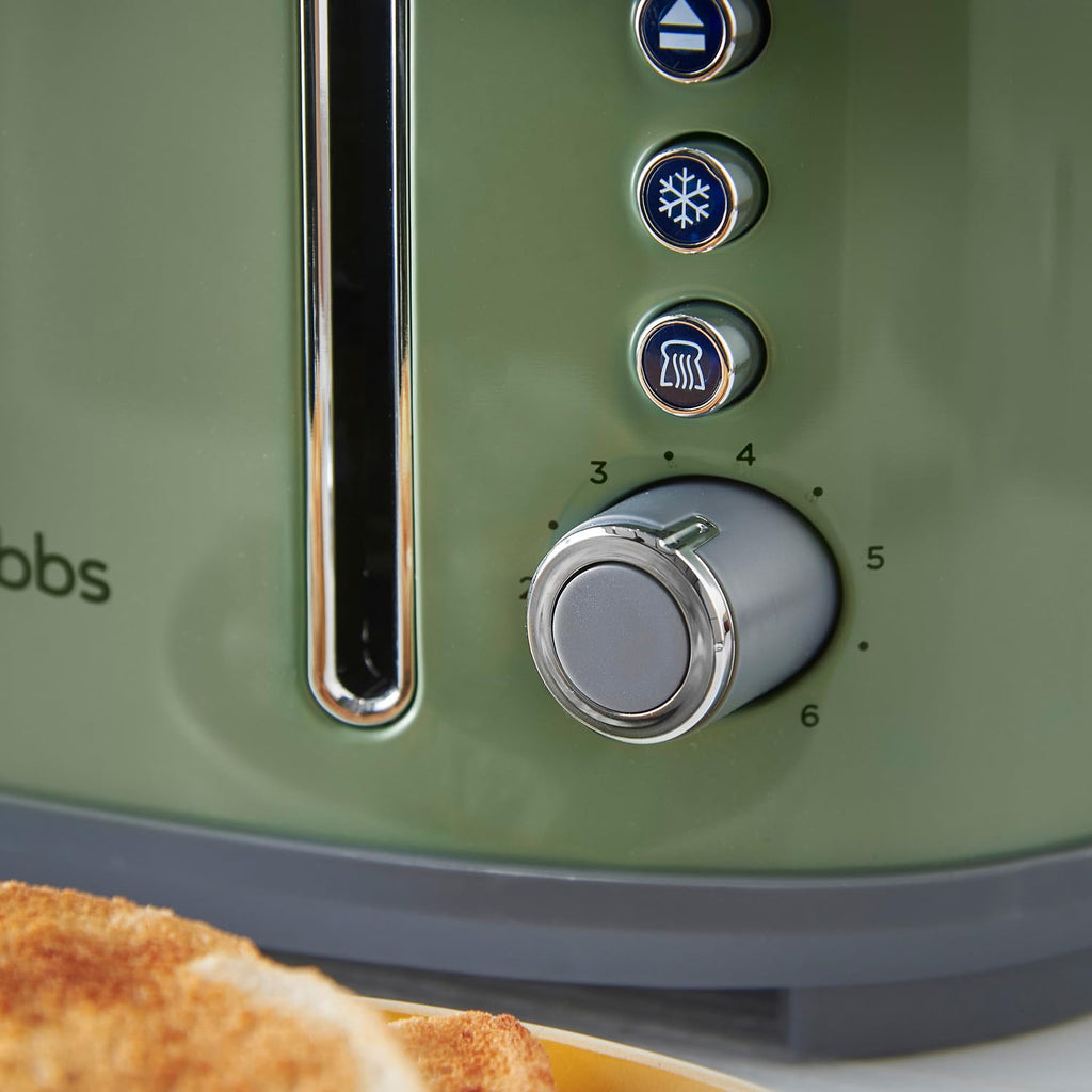 Russell Hobbs Stylevia 4-Slice Toaster – Mocha Stainless Steel