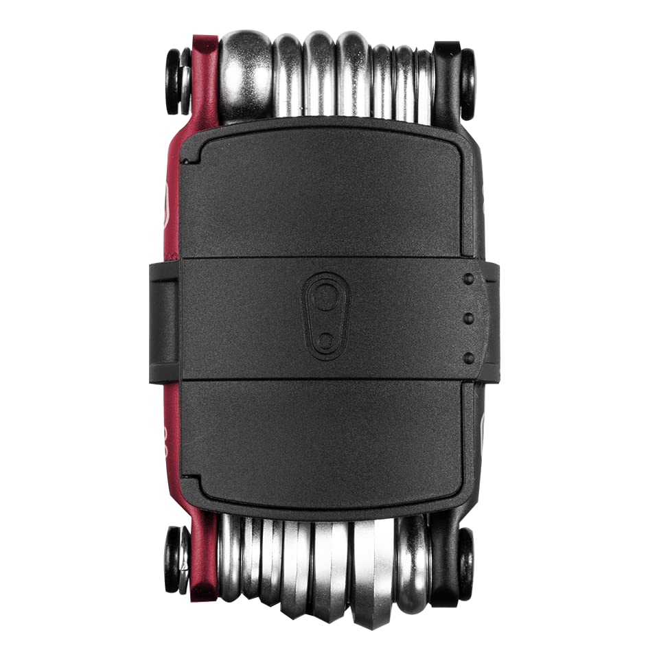 Crankbrothers Multi-20 Bicycle Multi-Tool with Tire Plug Tool – Red